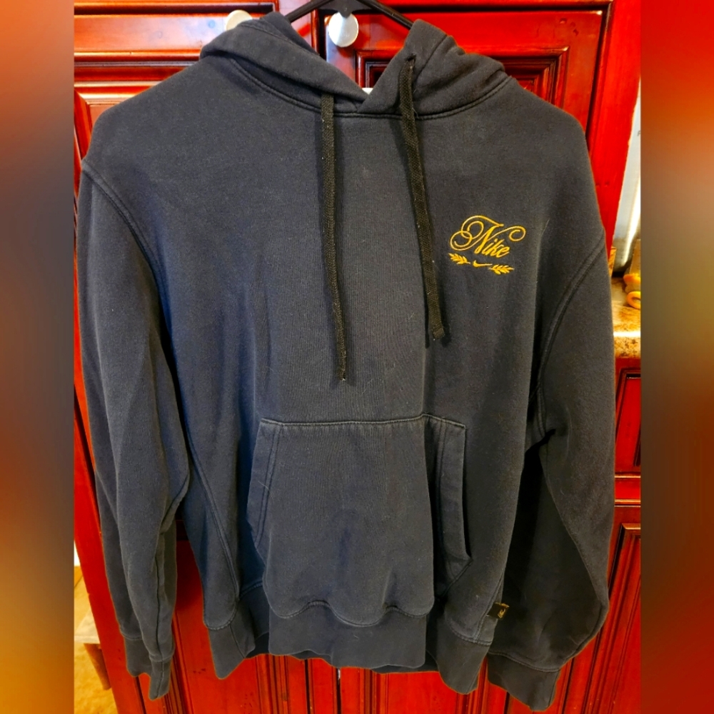 Mens Nike Black Sweatshirt Hoodie Casual Comfort